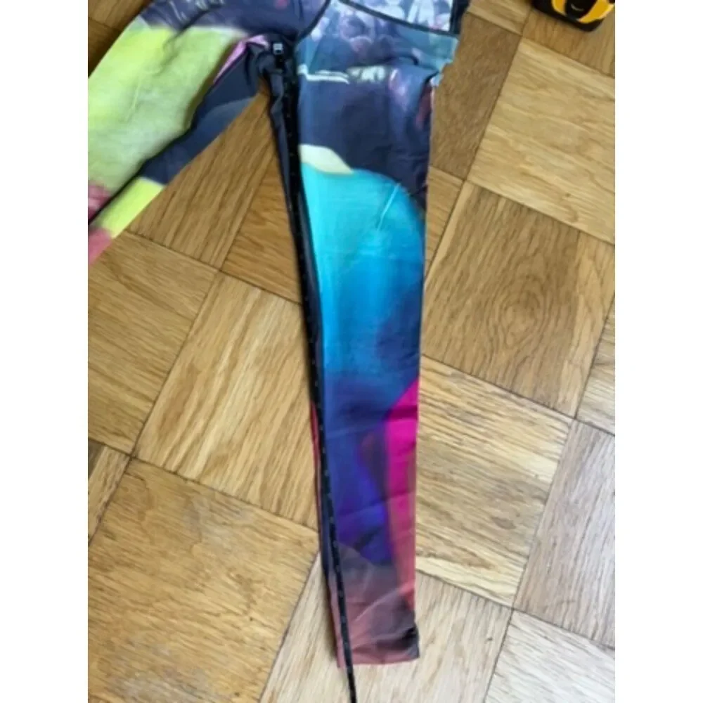 Nike $128 Multicolor Epic Lux Run Leggings, Size XS, EUC
